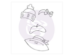 Prima Julie Nutting "Hats II Cling Stamp