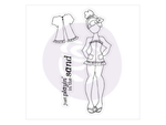 Prima Julie Nutting Lila Cling Stamp