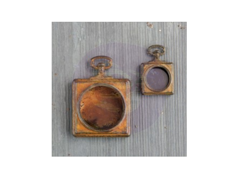 Prima Finnabair Mechanicals: Pocket Watches 2pc.