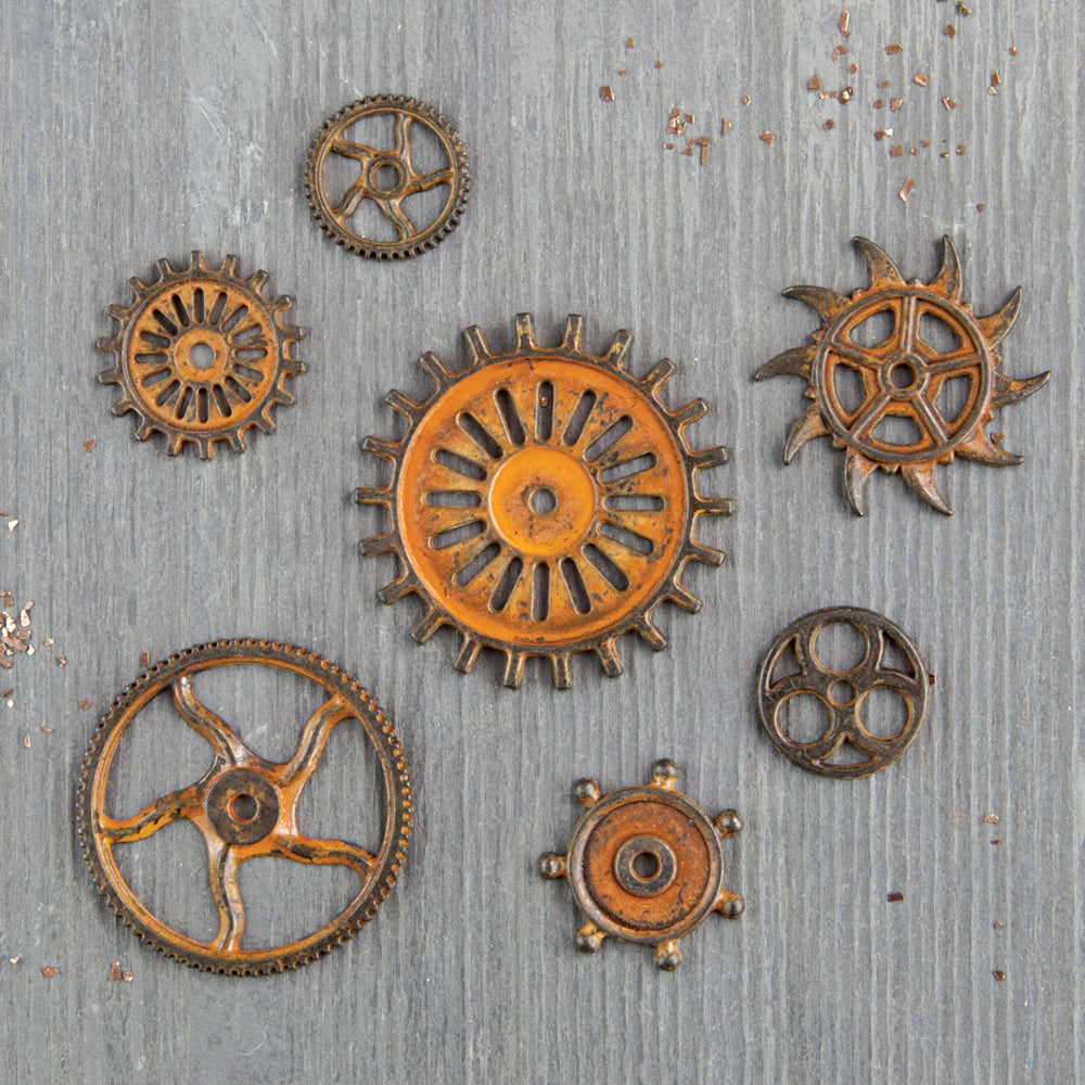 Prima - Finnabair - Mechanicals - Rusty Gears