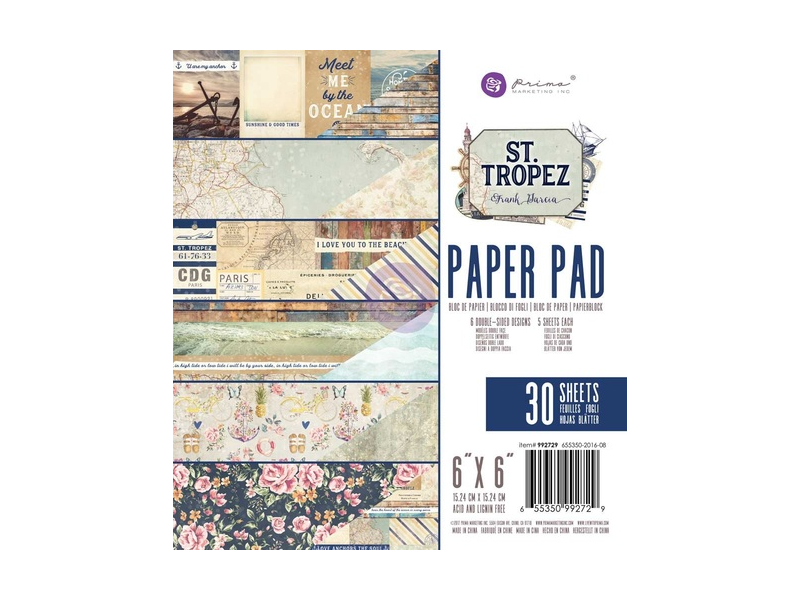 Prima Frank Garcia St Topez Collection Paper Pads