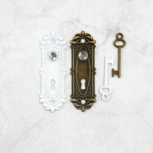 Prima - Memory Hardware - Antique Metalware - Avignon Lock and Key