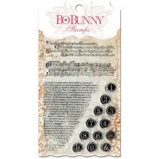 Bo BunnyIt Is Written Cling Stamp Set