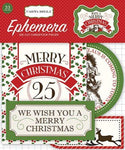 Carta Bella Have A Merry Christmas Ephemera Package