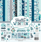 Echo Park - Hello Winter Collection - 12 x 12 Collection Kit