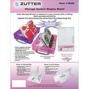 Zutter Magnetic Die & Stamp Sheet Easel Holder Display Stand