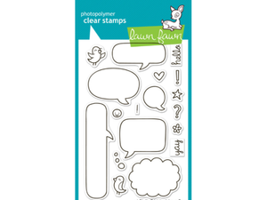 Lawn Fawn A Birdie Told Me Cling Stamp Set
