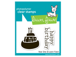 Lawn Fawn Year One Cling Stamp Set