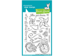 Lawn Fawn Cruising Through Life Cling Stamp Set