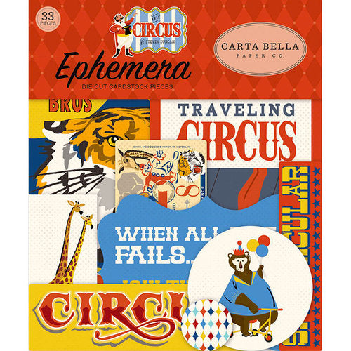 Carta Bella Paper - Circus Collection - Ephemera