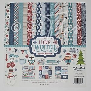 Echo Park I Love Winter 12 x 12 Collection Kit