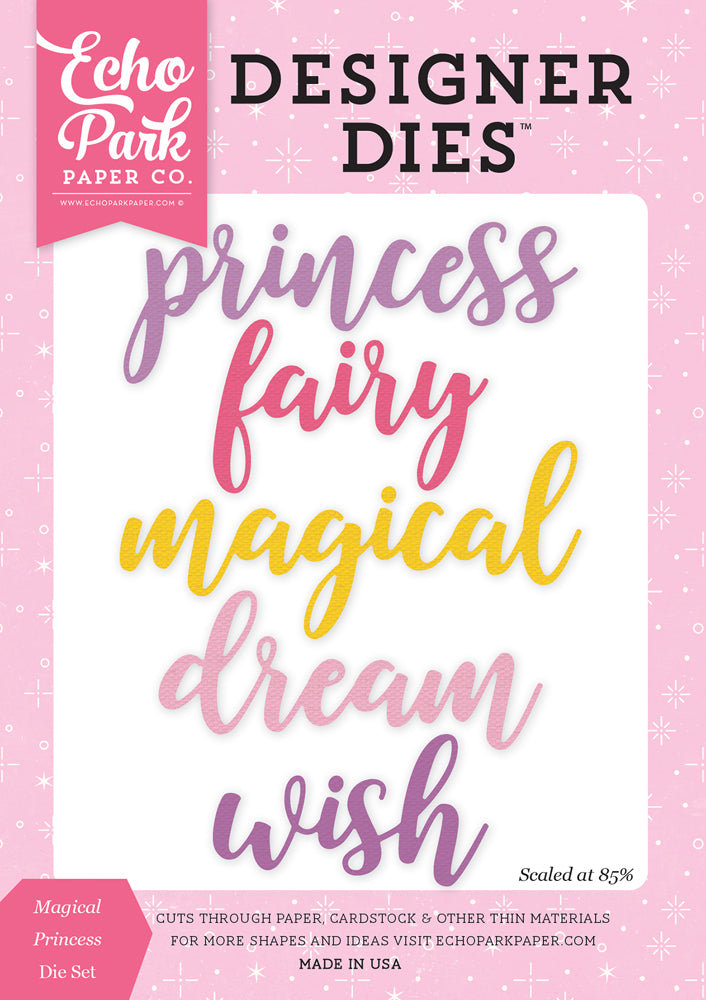 Echo Park Magical Princess Die Set