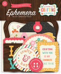 Echo Park I'd Rather Be Crafting Collection Ephemera Package