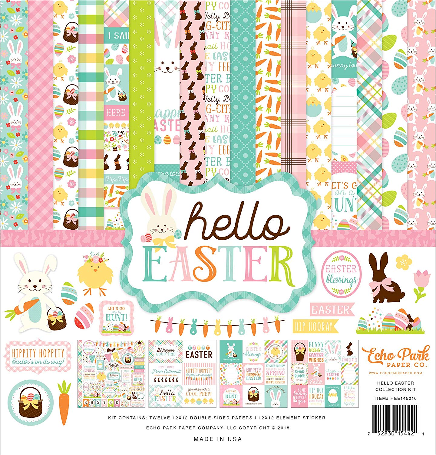 Echo Park Hello Easter Collection Kit
