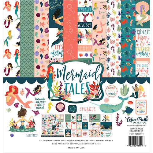 Echo Park, Mermaid Tales  12 x 12 Collection Kit