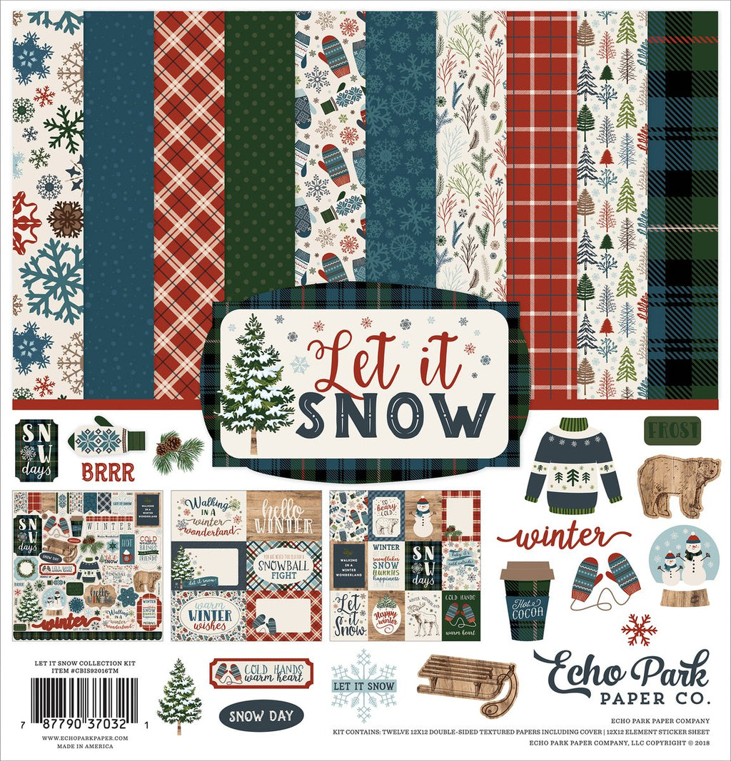 Echo Park Let It Snow Collection Kit