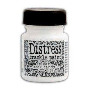 Tim Holtz Distress Crackle Paint Clear Rock Candy 1 oz