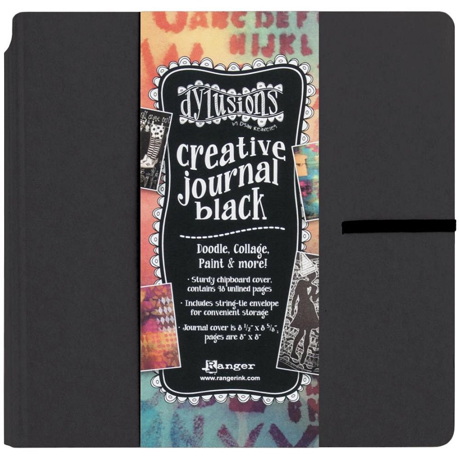 Ranger Ink - Dylusions Creative Journal - Square - Black