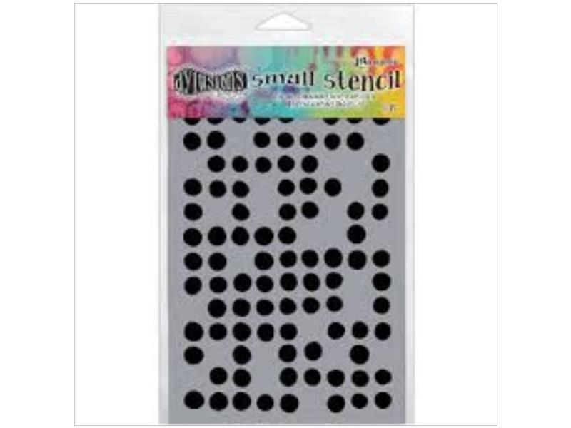 Dylusions Stencils Fresh Dots Small