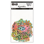 Ranger Ink - Dylusions Creative Dyary - Die Cut Cardstock Pieces - 5
