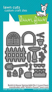 Lawn Fawn Build a house Spring Add-on