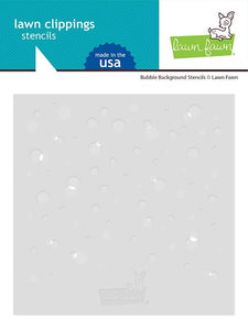 Lawn Fawn Bubble Background Stencils