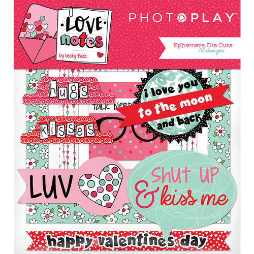 Photo Play Paper - Love Notes Collection - Ephemera