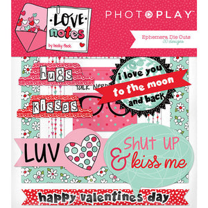 Photo Play Paper - Love Notes Collection - Ephemera