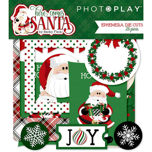 Photoplay Here Comes Santa Claus Ephemera Package