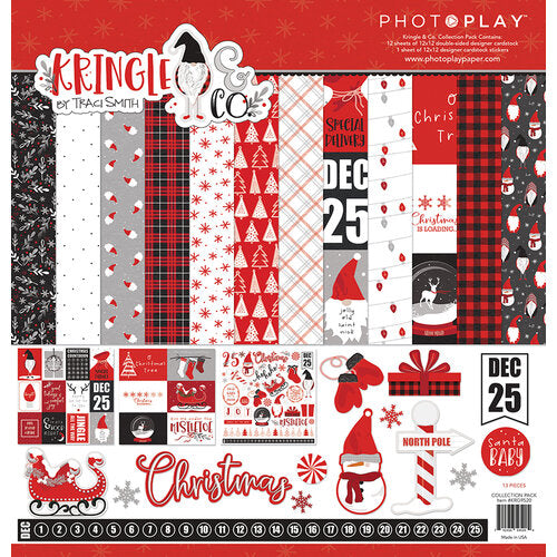 Photo Play Paper - Christmas - Kringle and Co Collection - 12 x 12 Collection Pack