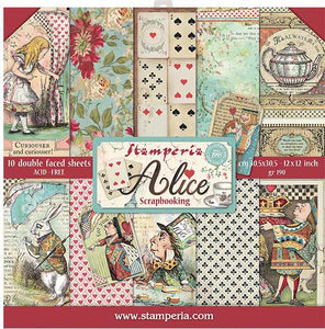 Stamperia Alice in Wonderland Collection Kit