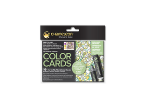 Chameleon Color Cards Embossed Cards