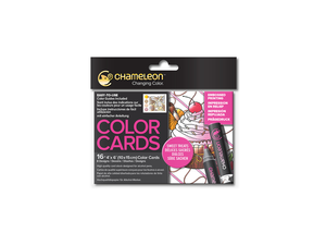 Chameleon Color Cards Embossed Cards