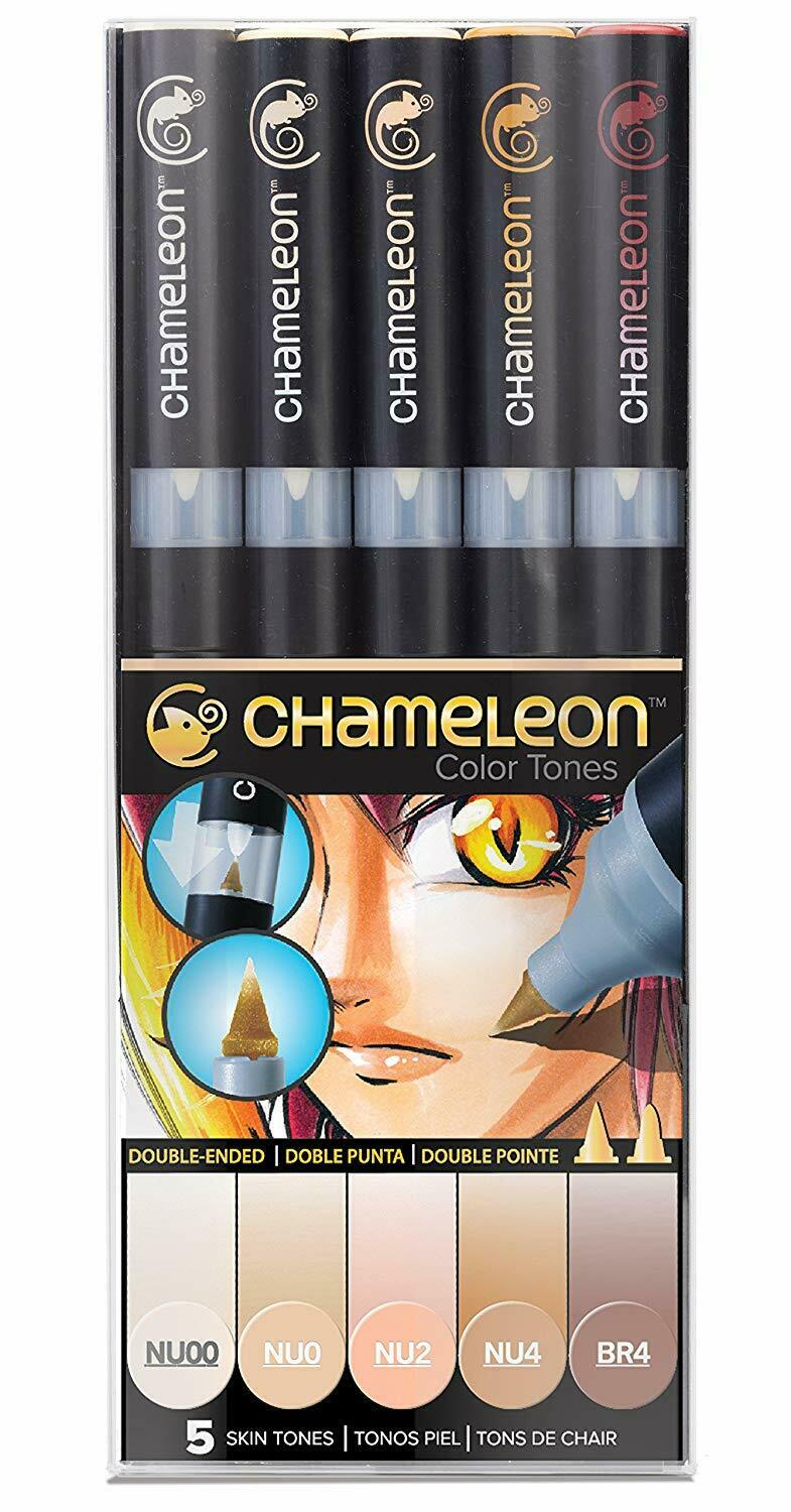 Chameleon - 5 Pack Skin Tones/Marker Set