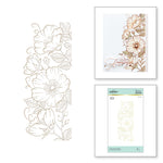 Spellbinders Glimmer Hot Foil System Sweet Blooms Border