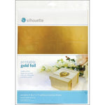 Silhouette Printable Adhesive Foil 8.5x11 8/Pkg-Gold