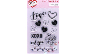 Photo Play So Loved Collection Cling Stamp Set