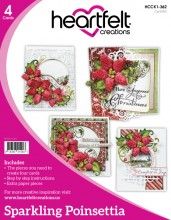 Heartfelt Creations Sparkling Poinsettia Card Kit