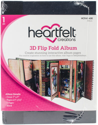 Heartfelt Creations 3D Flip Fold Album