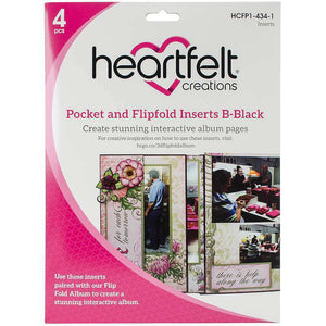 Heartfelt Creations Pocket and Flipfold Inserts - B