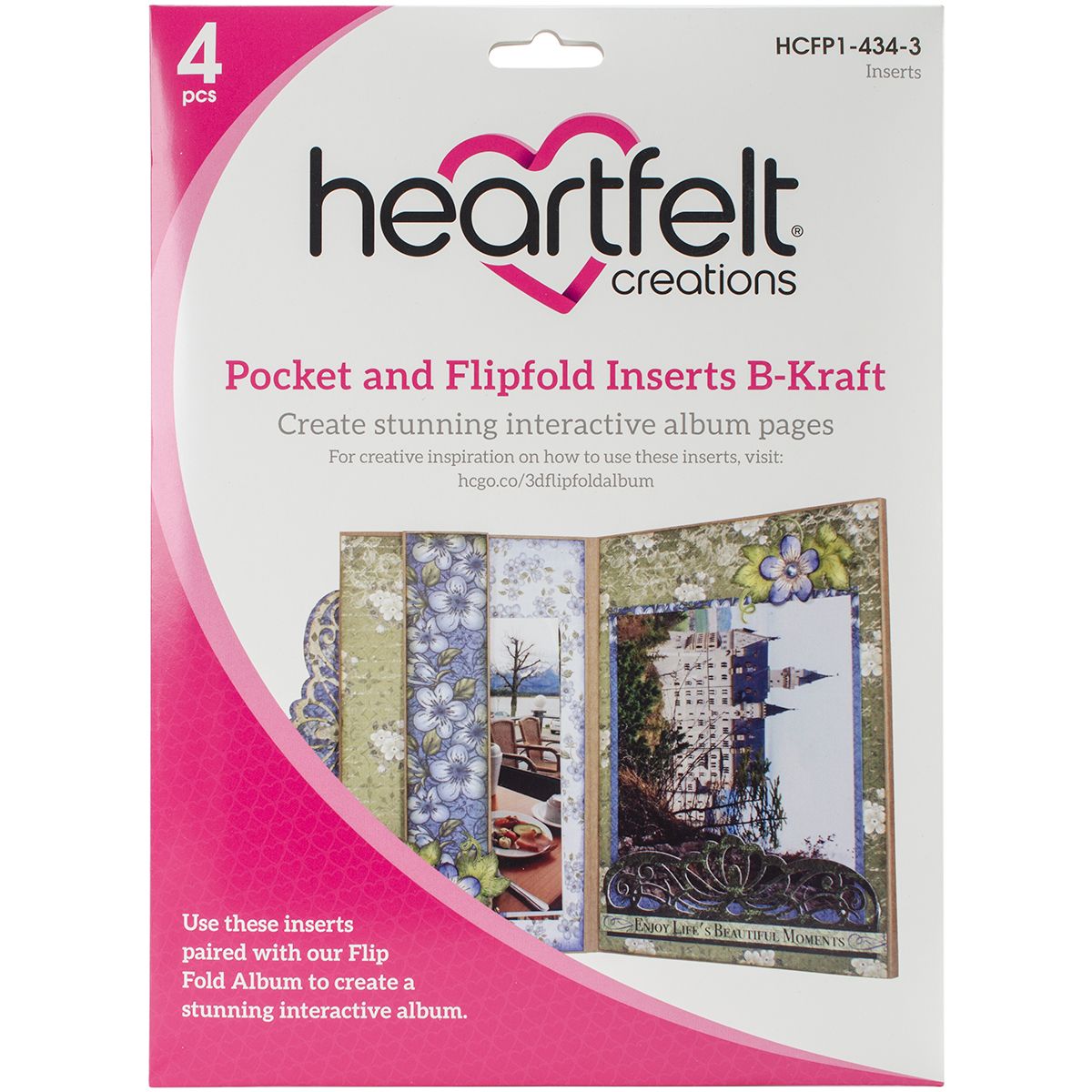 Heartfelt Creations Pocket and Flipfold Inserts - B