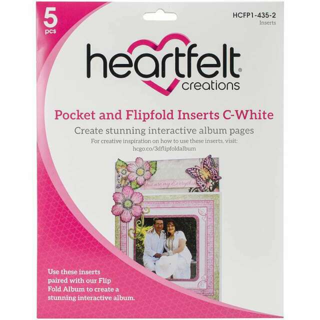 Heartfelt Creations Pocket and Flipfold Inserts - C