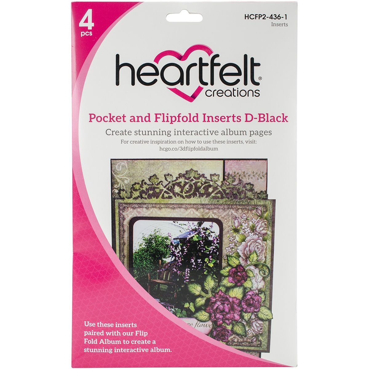 Heartfelt Creations Pocket and Flipfold Inserts D