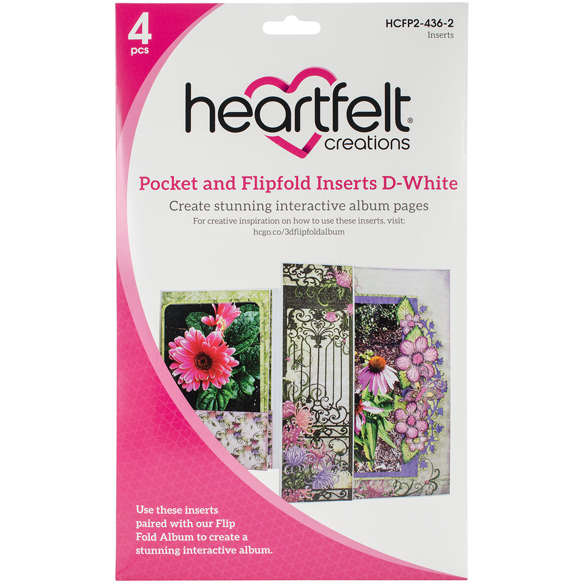 Heartfelt Creations Pocket and Flipfold Inserts D