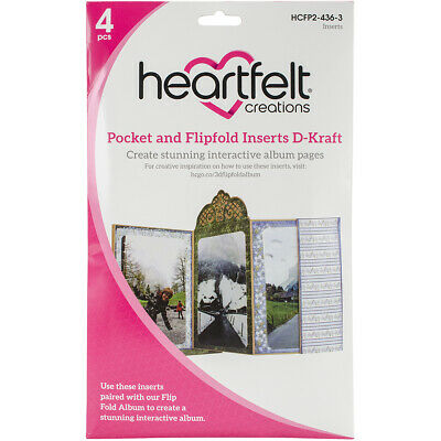 Heartfelt Creations Pocket and Flipfold Inserts D