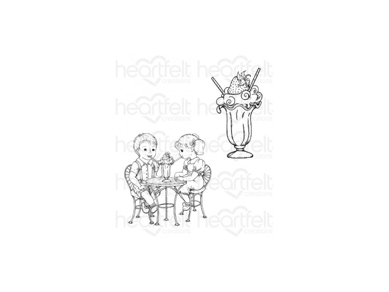 Heartfelt Creations Berry Delicious Cling Stamp Set