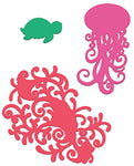 Heartfelt Creations Under the Sea Coral Die Set