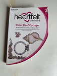 Heartfelt Creations Coral Reef Collage Cling Stamp Set