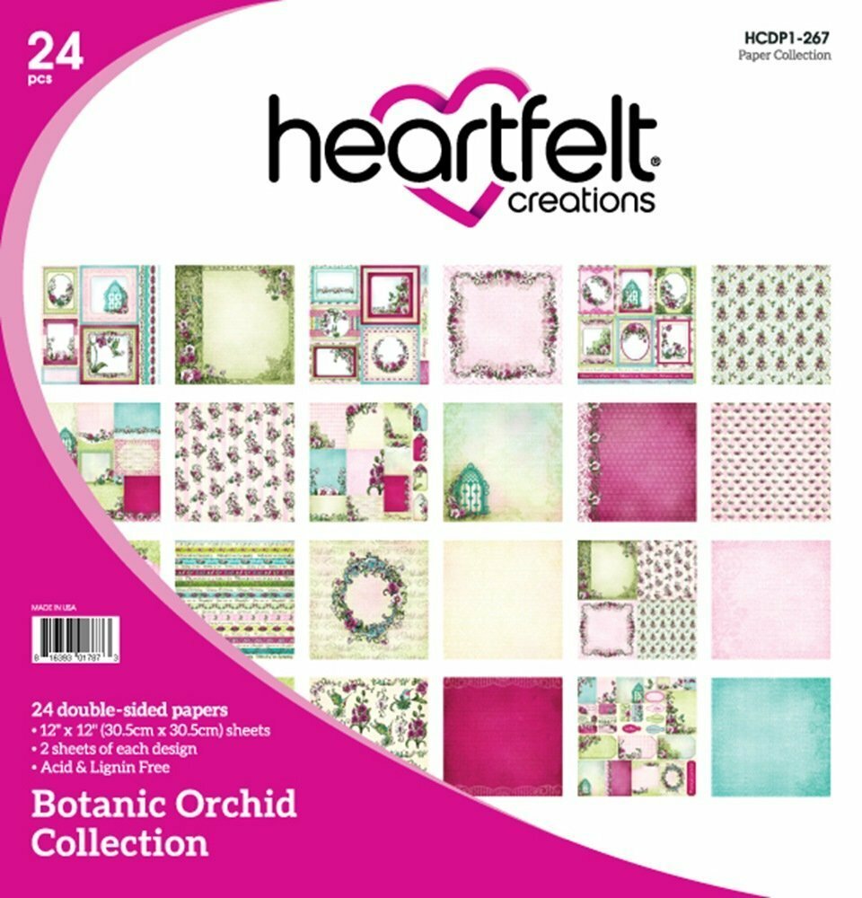 Heartfelt Creations 12 x 12 Paper Pads