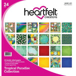 Heartfelt Creations Tropical Paradise Collection 12 x 12 Paper Pad